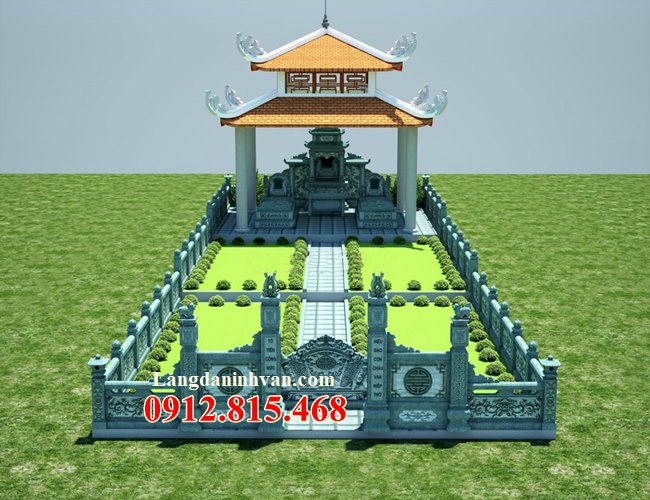 Kiên Giang top 6 khu lăng mộ đá đẹp, Nghĩa trang gia đình Kiên Giang